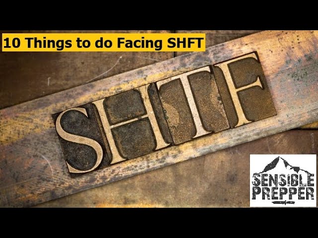 Top 10 Last Minute Things to Do Facing SHTF