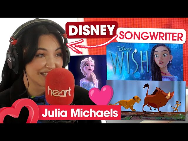 Julia Michaels' secret to crafting her Disney soundtrack for 'Wish'! 🌟