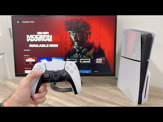 Setting Up My Call of Duty PS5 Slim for The First Time