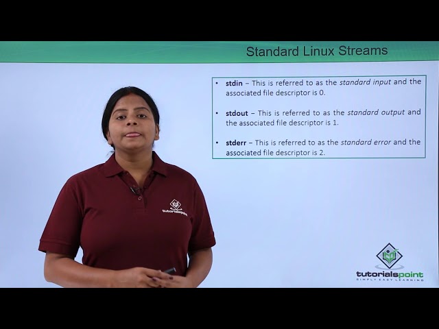 Linux   Standard Linux Streams