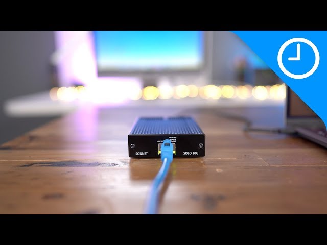 Review: Sonnet Solo 10G Thunderbolt 3 Ethernet Adapter for Mac