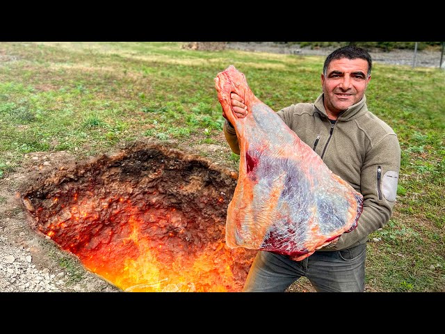 1 Hour of Cooking in the Azerbaijani Mountains! Hermit Life with Unusual Recipes