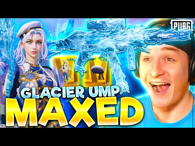 MAXED GLACIER UMP45 & ULTIMATE OPENING! PUBG MOBILE