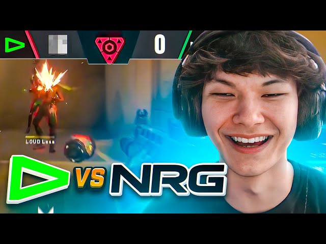 SINATRAA REACTS TO LOUD DOMINATING NRG (Valorant VCT Grand Finals)