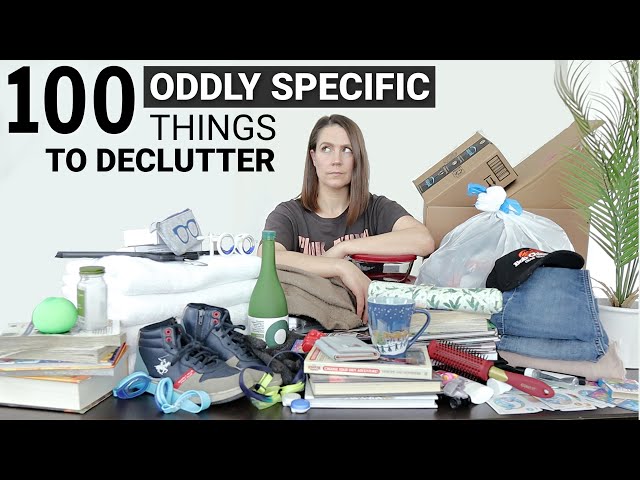 100 Things to Declutter TODAY (without Fear, Guilt, or Regret!!)