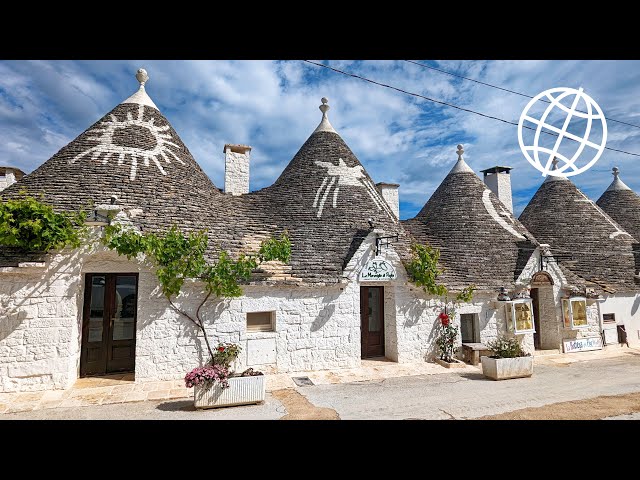 The Cone-Shaped Houses of Alberobello, Italy and Harran, Turkey