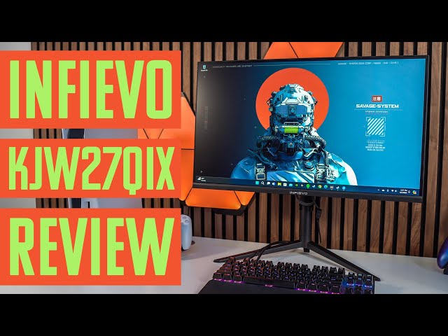 Infievo KJW27QIX Review - 240hz 1440p IPS Panel Monitor at an Affordable Price!