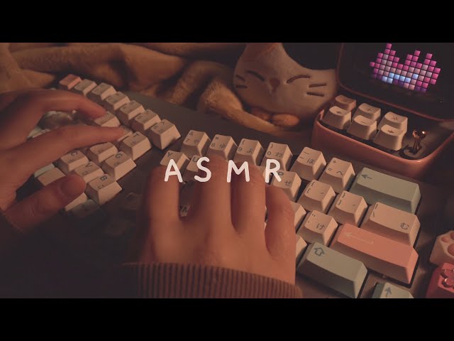 Aluminum Keyboard Collection | Cozy ASMR (no mid-roll ads) ☁