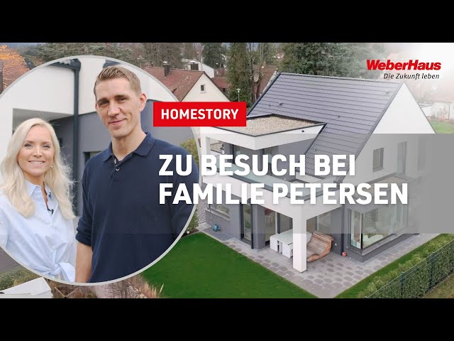 Ex-Fußballprofi Nils Petersen erschafft sich mit seiner Frau einen Wohlfühlort! WeberHaus Homestory