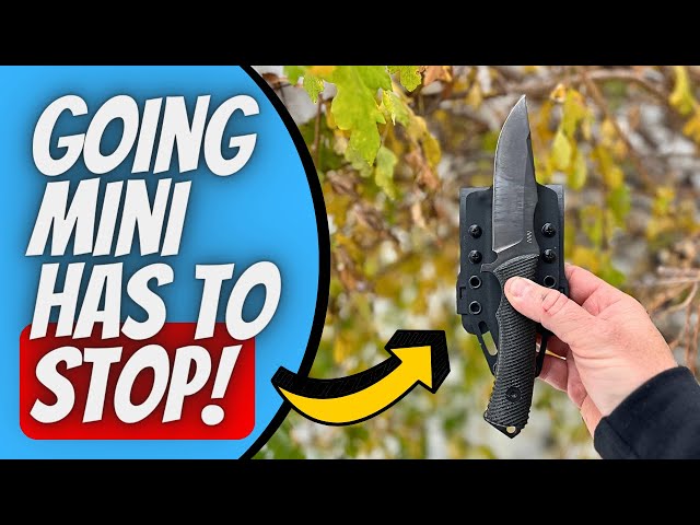 The BIG Problem With MINI Blades!! Example ANV M311 Compact