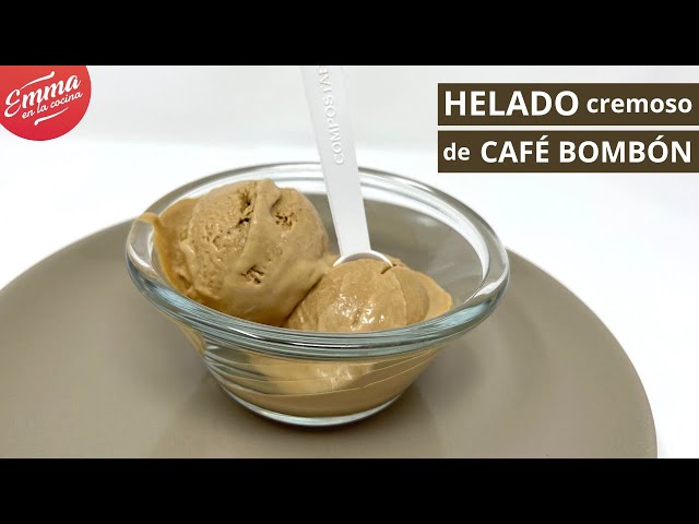 HELADO de CAFÉ BOMBÓN | Cremoso