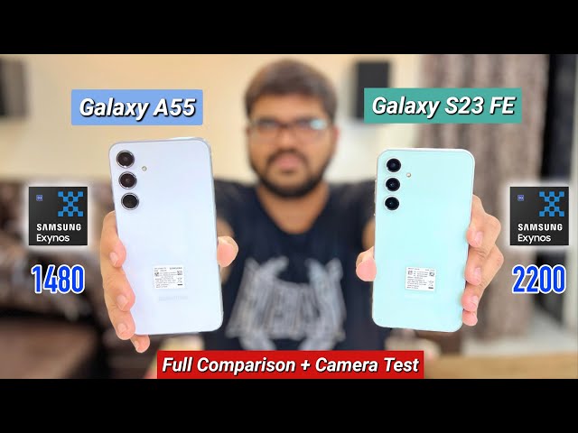 Galaxy A55 Vs Galaxy S23 FE Comparison 😯 | Kaunsa Better Hain Under Rs.40,000 ?