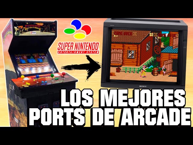 Los ARCADES más destacados de SNES (Super Nintendo)