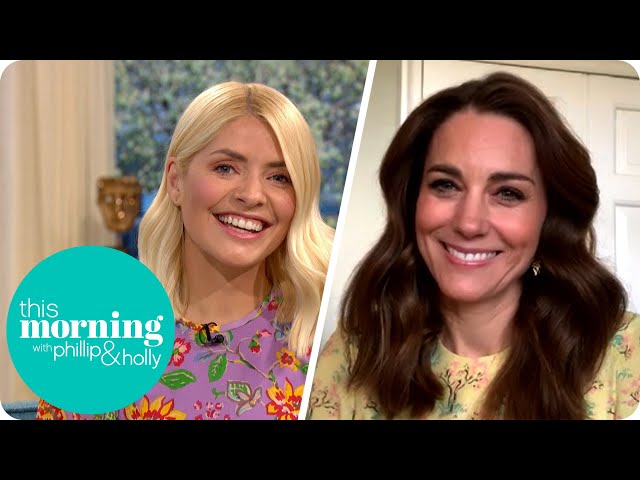 Phillip & Holly talk to The Duchess of Cambridge about her new ‘Hold Still’ Project | This Morning