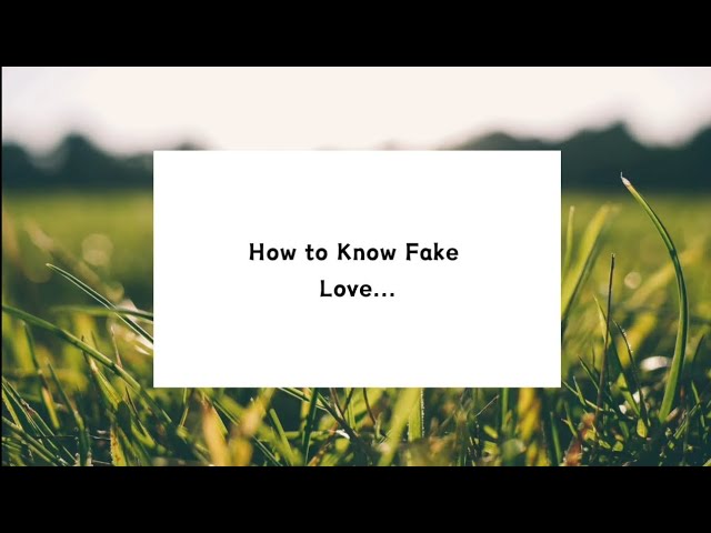 How to Know Fake Love... #shorts #psychologyfacts #trending