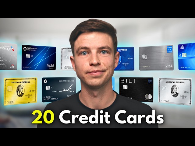 The 20 Credit Cards I Have at Age 28