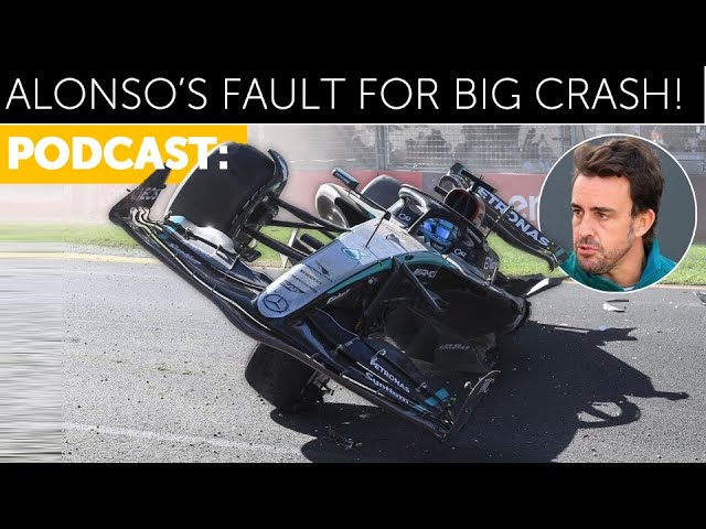 ALONSO TO BLAME FOR MASSIVE CRASH! F1 Australia, MotoGP, Indycar, NASCAR & more!
