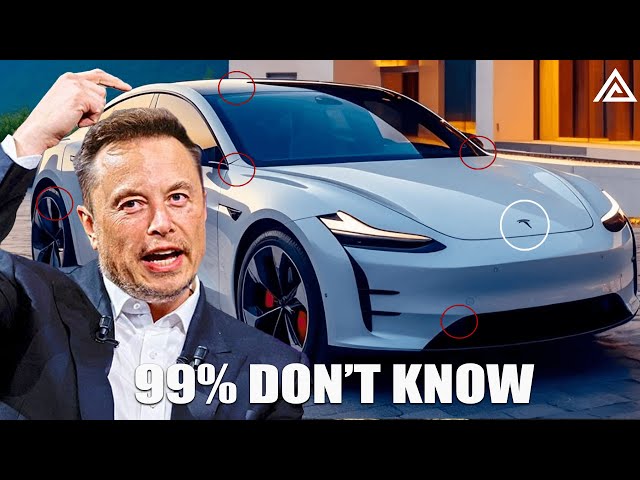 Elon Musk Reveals Hidden Features On The 2024 Tesla Model Y! Project Juniper