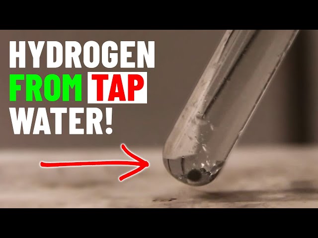 SCIENTISTS DISCOVER THE NEWEST AND SIMPLEST WAY TO PRODUCE HYDROGEN OUT OF WATER!!