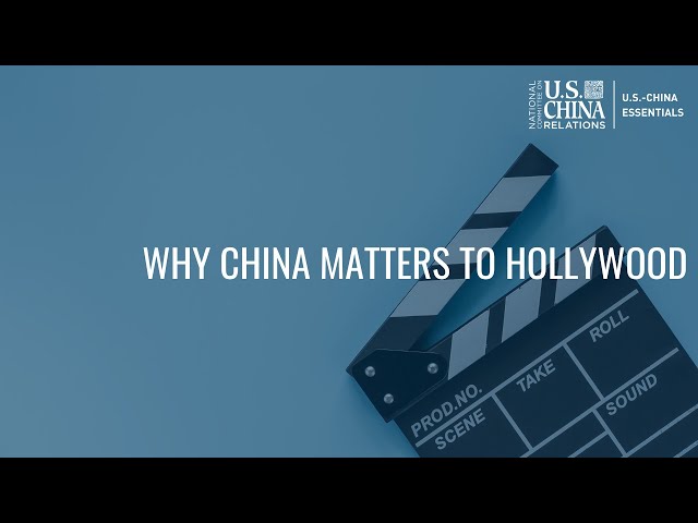 Why China Matters to Hollywood