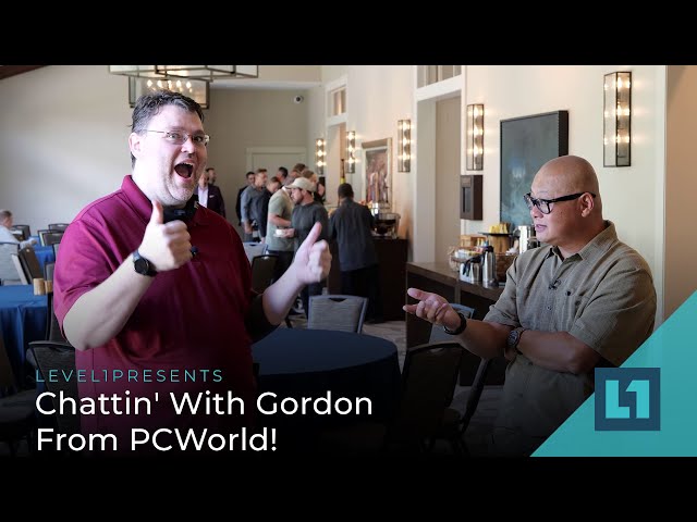 Chattin' With Gordon From PCWorld at *Location Redacted*