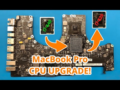 Upgrading the CPU on a Mid-2010 17" Apple MacBook Pro