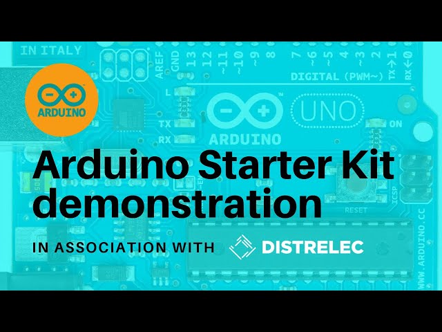 Arduino Starter Kit Demonstration