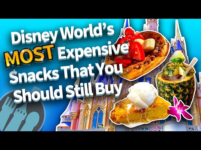 Disney World’s MOST Expensive Snacks, That You Should Still Buy