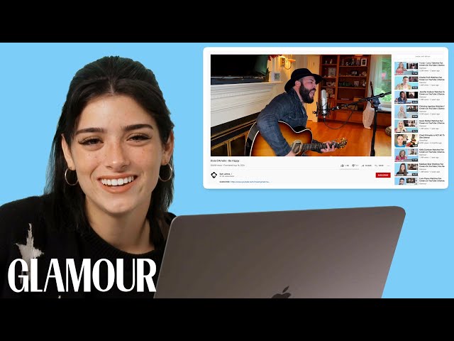 Dixie D'Amelio Watches Fan Covers On TikTok and Youtube | Glamour