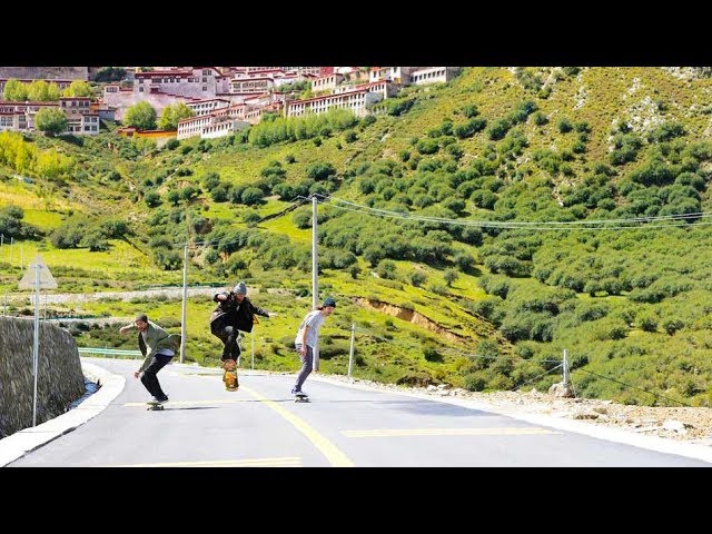 Skate Tibet & The Himalayas w/ Madars Apse & Chris Haslam  |  THE WAY TO EVEREST Part 1