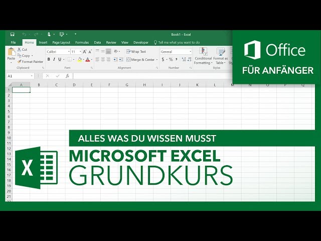 Microsoft Excel (Grundkurs) Für Anfänger | Microsoft Office Tutorial Serie