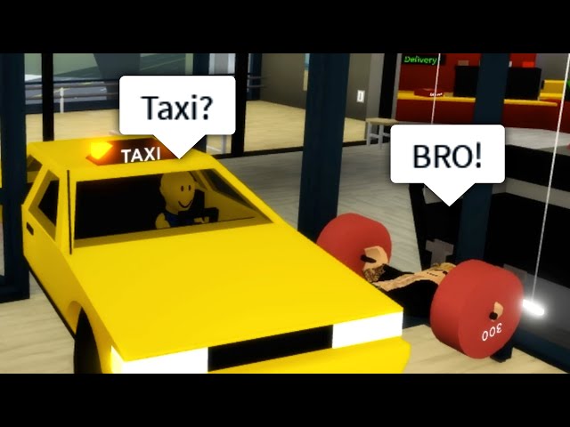 ROBLOX Brookhaven 🏡RP - FUNNY MOMENTS (TAXI 5)