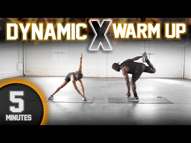 5 Minute Full Body Dynamic Warm-Up Stretch