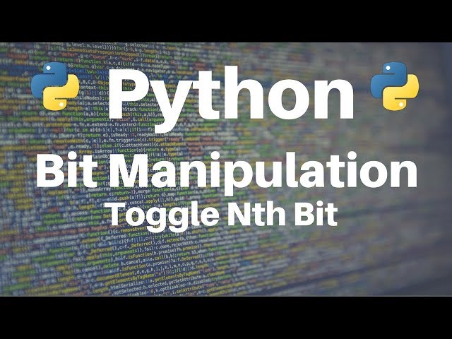 Bit Manipulation in Python: Toggle Nth Bit