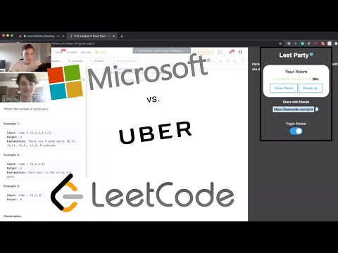 LeetParty (Competitive LeetCode)