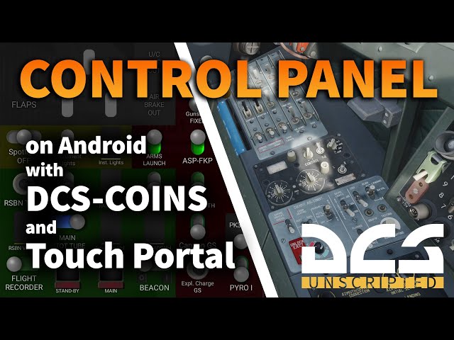 DCS 2.9 | DCS-Coins, Touch Portal and L-39 Dashboard