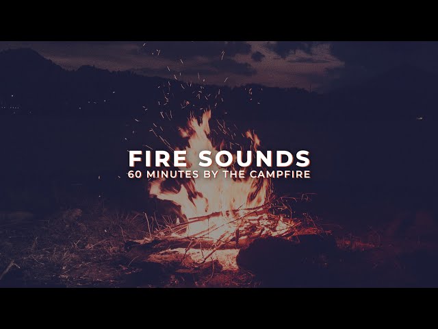 Fire Sounds | 60 Minutes By The Campfire