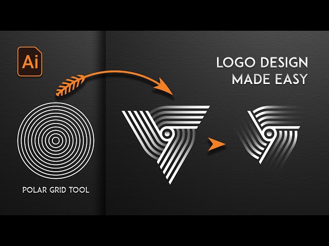 Logo Design Process: Expert Tips and Tricks with the Polar Grid Tool in Adobe Illustrator