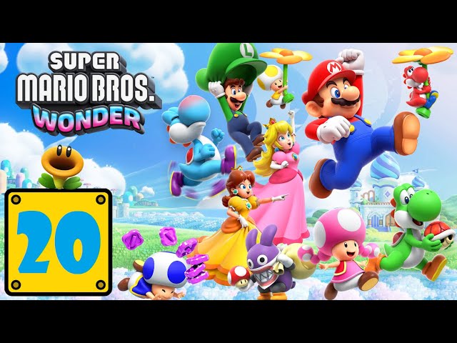 Super Mario Bros. Wonder [100%] Online - Part 20 - Wie die Ratten im Röhrenlabyrinth [German]