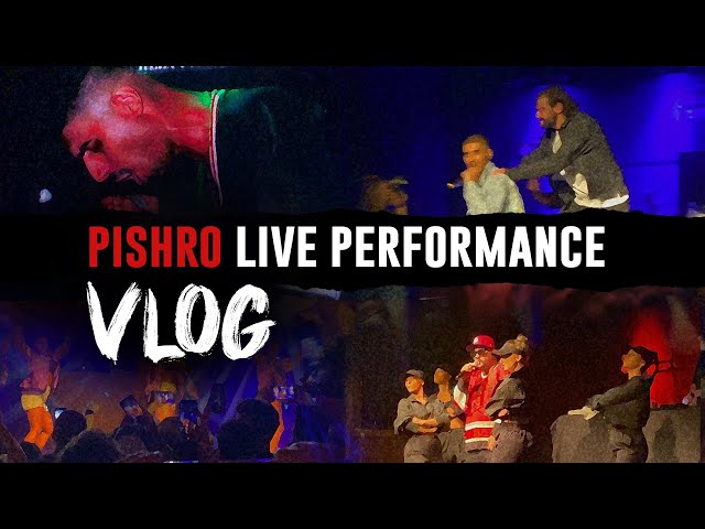 REZA PISHRO Concert Vlog | یک شب کاملا رپی 🔥