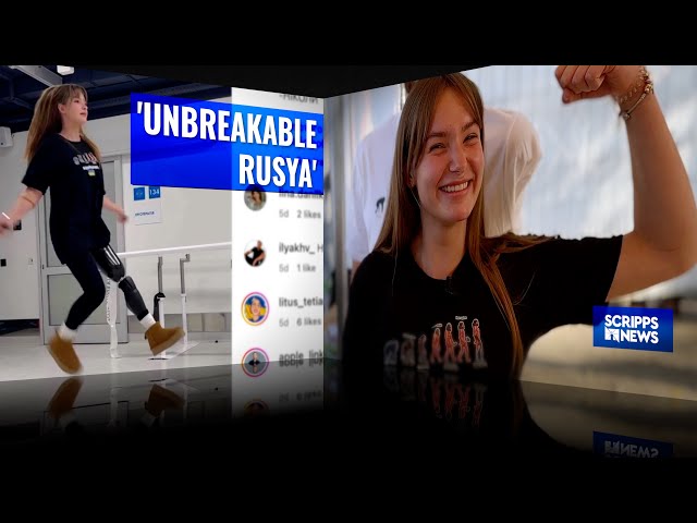 Meet 'Unbreakable Rusya,' the woman helping war amputees in Ukraine