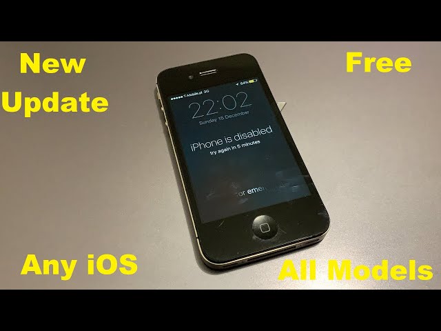 1000% Possible iCloud Unlock ''iPhone is Disabled'' Unlock iCloud Activation Lock WithOut Wifi