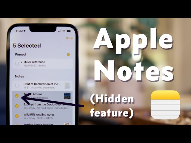 Apple Notes: 14 Power User Tips & Hidden Features