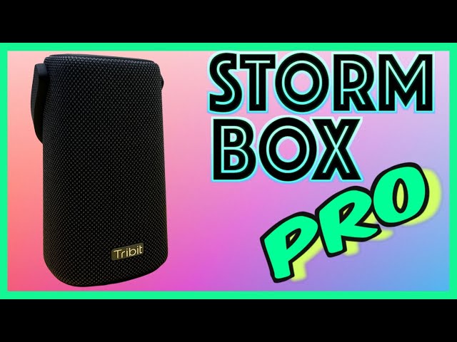 Tribit Stormbox PRO Bluetooth Speaker! LOUD!