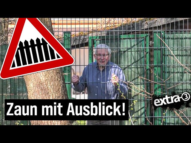 Realer Irrsinn: Stadt Wuppertal zäunt Anwohner ein | extra 3 | NDR