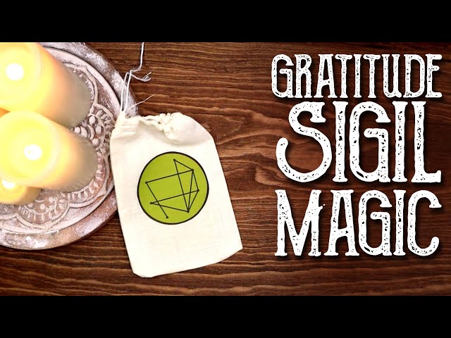Sigil Magic: Gratitude for Blessings & Abundance - How to make a magic sigil - Magical Crafting