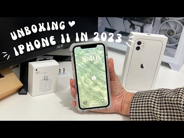 iPhone 11 unboxing in 2024 | Camera test | Accessories | Aesthetic| iphone 11 unboxing|​⁠@jamslvdr
