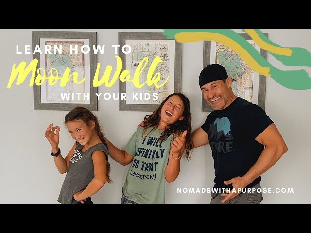 How to Moon Walk // Things to Do Indoors With Kids