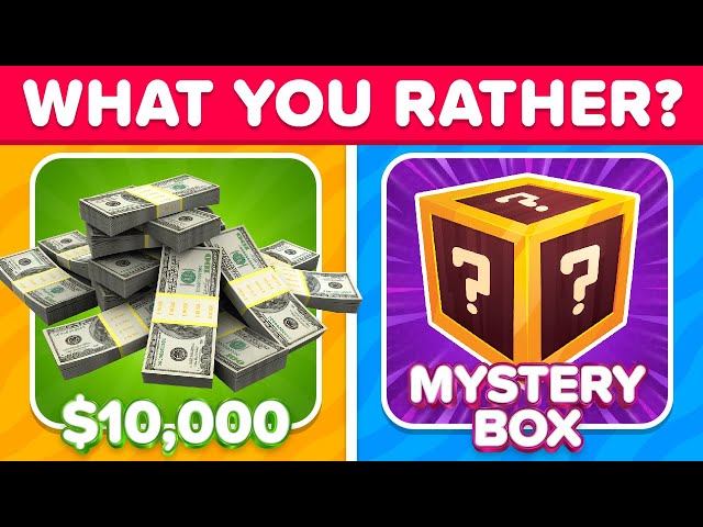 Would You Rather? Mystery Box Edition 📦