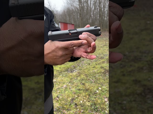 How to stop all semi-auto Pistols from firing. LIVE FIRE DEMONSTRATION